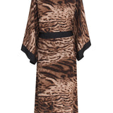 Safari - African Cat Kimono (Black)