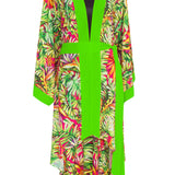 Tropics - Jungle Paradise Kimono (Neon Green)