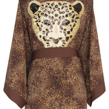 Safari - Leopardini Kimono Panther (Brown)