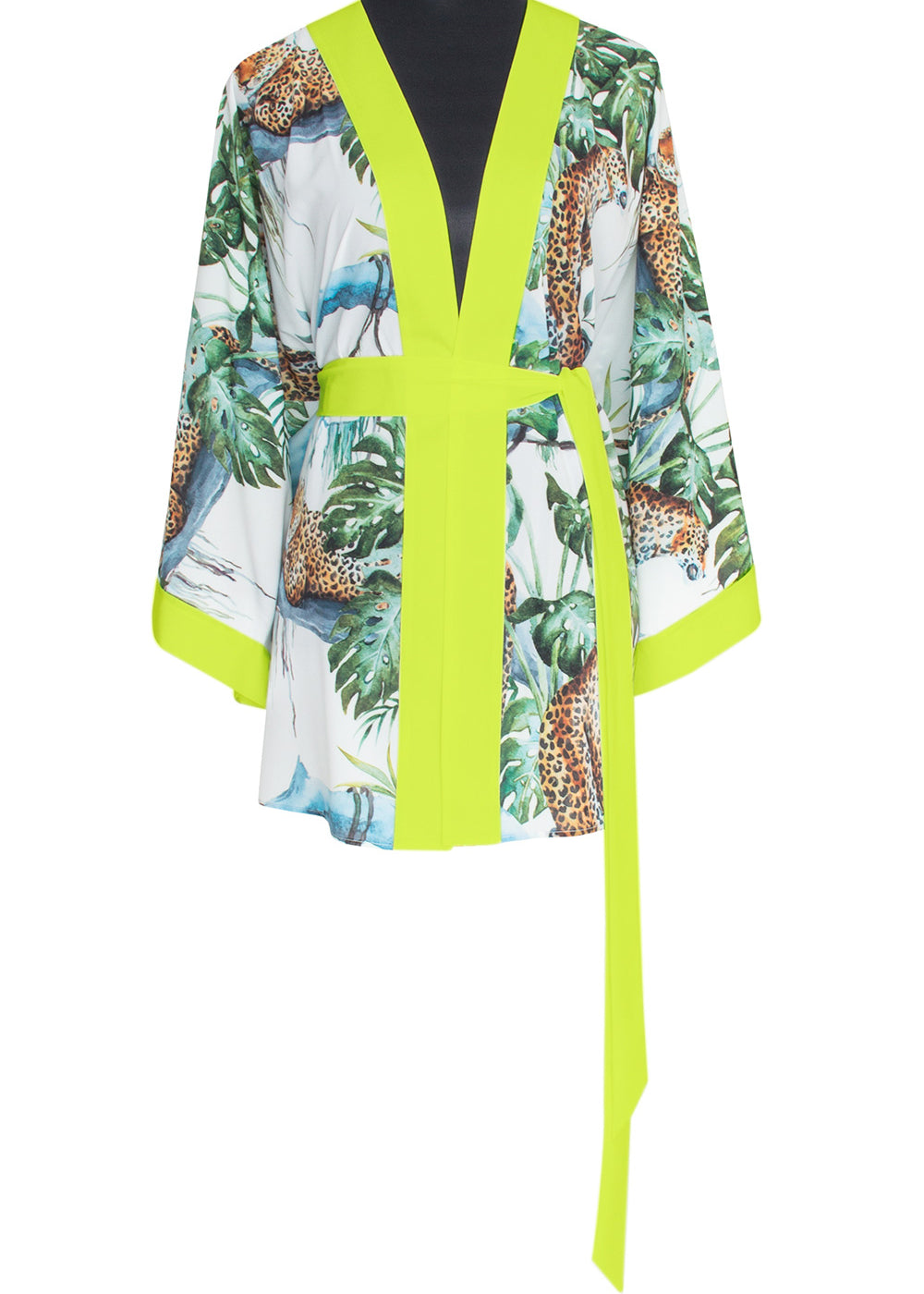 Tropics - Jaguar Kimono Panther (Neon Yellow)