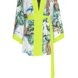 Tropics - Jaguar Kimono Panther (Neon Yellow)