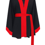 Monochrome - Black Kimono (Red)