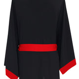 Monochrome - Black Kimono (Red)