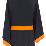 Monochrome - Black Kimono (Neon Orange)