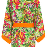 Tropics - Jungle Paradise Kimono (Neon Orange)