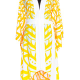 Solar Plexus Chakra - Yellow Kimono (Off-White) - Long