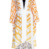 Solar Plexus Chakra - Neutral Kimono (Off-White) - Long