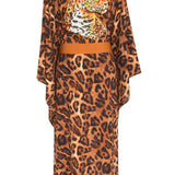 Safari - Bronze Leo Kimono Panther (Bronze) - Long