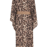 Safari - Grey Leo Kimono (Light Taupe)