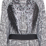 Tribal - Black Mayan Kimono Wings (Black)