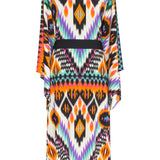 Tribal – Orange Apache Kimono (Black)