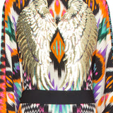 Tribal – Orange Apache Kimono Wings (Black)