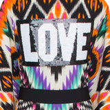 Tribal – Orange Apache Kimono Love (Black)