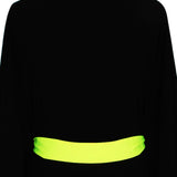 Monochrome - Black Kimono (Neon Yellow)