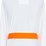 Monochrome - White Kimono (Neon Orange)