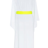 Monochrome - White Kimono (Neon Yellow)