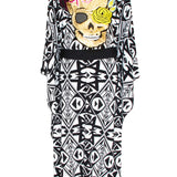 Tulum – Tribal Kimono Skull (Black)