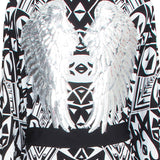 Tulum – Feathers Kimono Wings (Black)