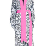 Tribal - Moon Kimono (Neon Pink)