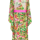 Tropics - Jungle Paradise Kimono Wings (Neon Pink) - Long