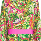 Tropics - Jungle Paradise Kimono (Neon Pink)