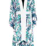 Spring Summer - Bluzonia Kimono Butterfly (Off-White)