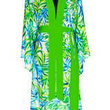 Euphoria – Paradise Palm Kimono (Neon Green)