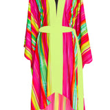 Cruise – Firefall Silk Kimono (Neon Yellow) - Long