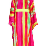 Cruise – Firefall Silk Kimono (Neon Yellow) - Long