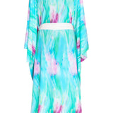 Cruise – Dawn Silk Kimono (Off-White) - Long