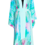 Cruise – Dawn Silk Kimono (Mint) - Long