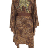 Safari - Leopardini Kimono Panther (Brown)