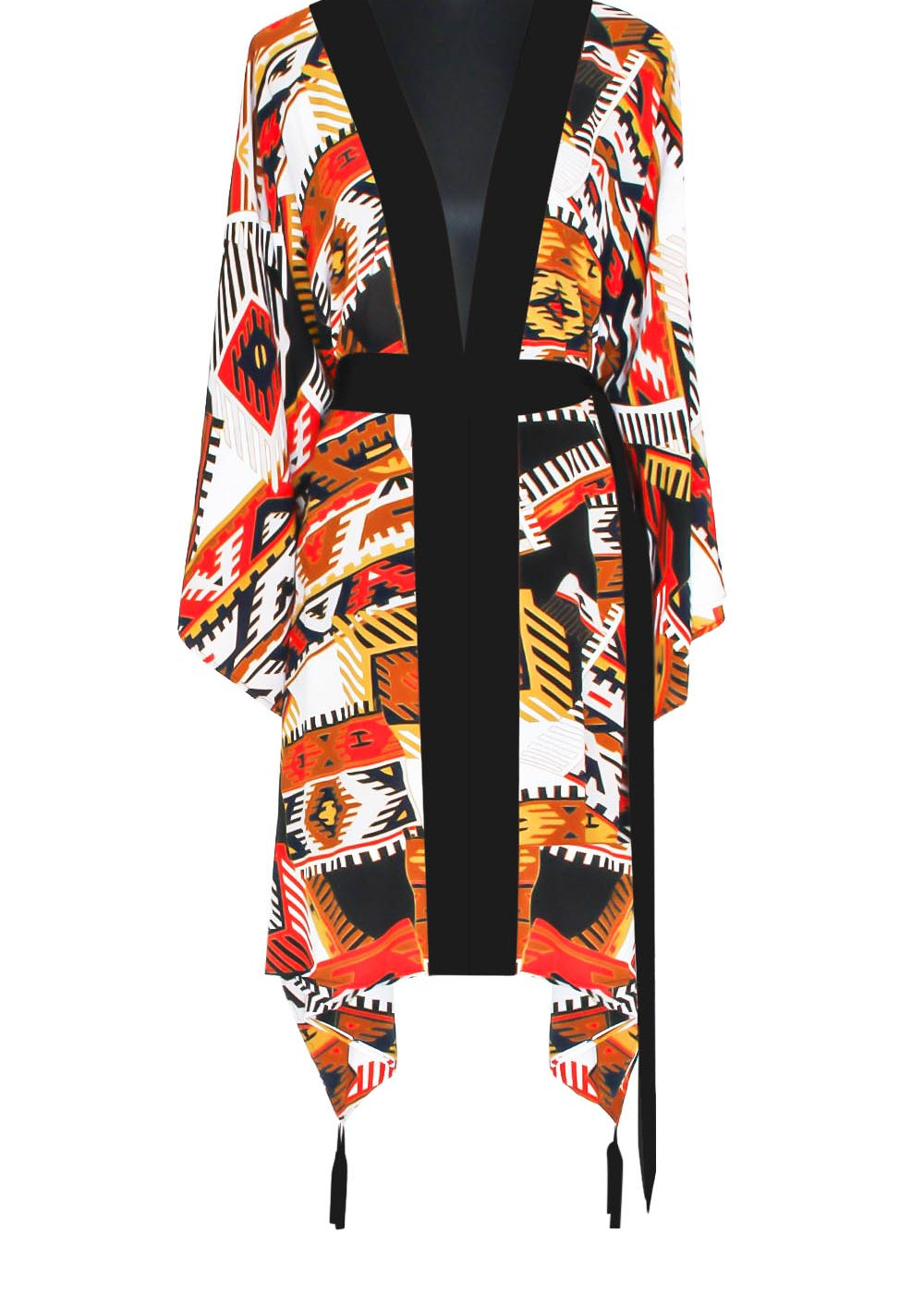 Boho - Guarani Kimono (Black)