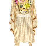 Desert - Sand Kimono Skull (Beige)