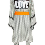 Desert - Tribe Kimono Love (Neon Orange)