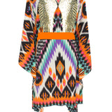 Tribal – Orange Apache Kimono Wings (Neon Orange)