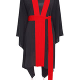 Monochrome - Black Kimono (Red)