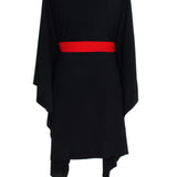 Monochrome - Black Kimono (Red)