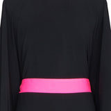 Monochrome - Black Kimono (Neon Pink)