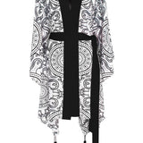 Tribal - Moon Kimono (Black)