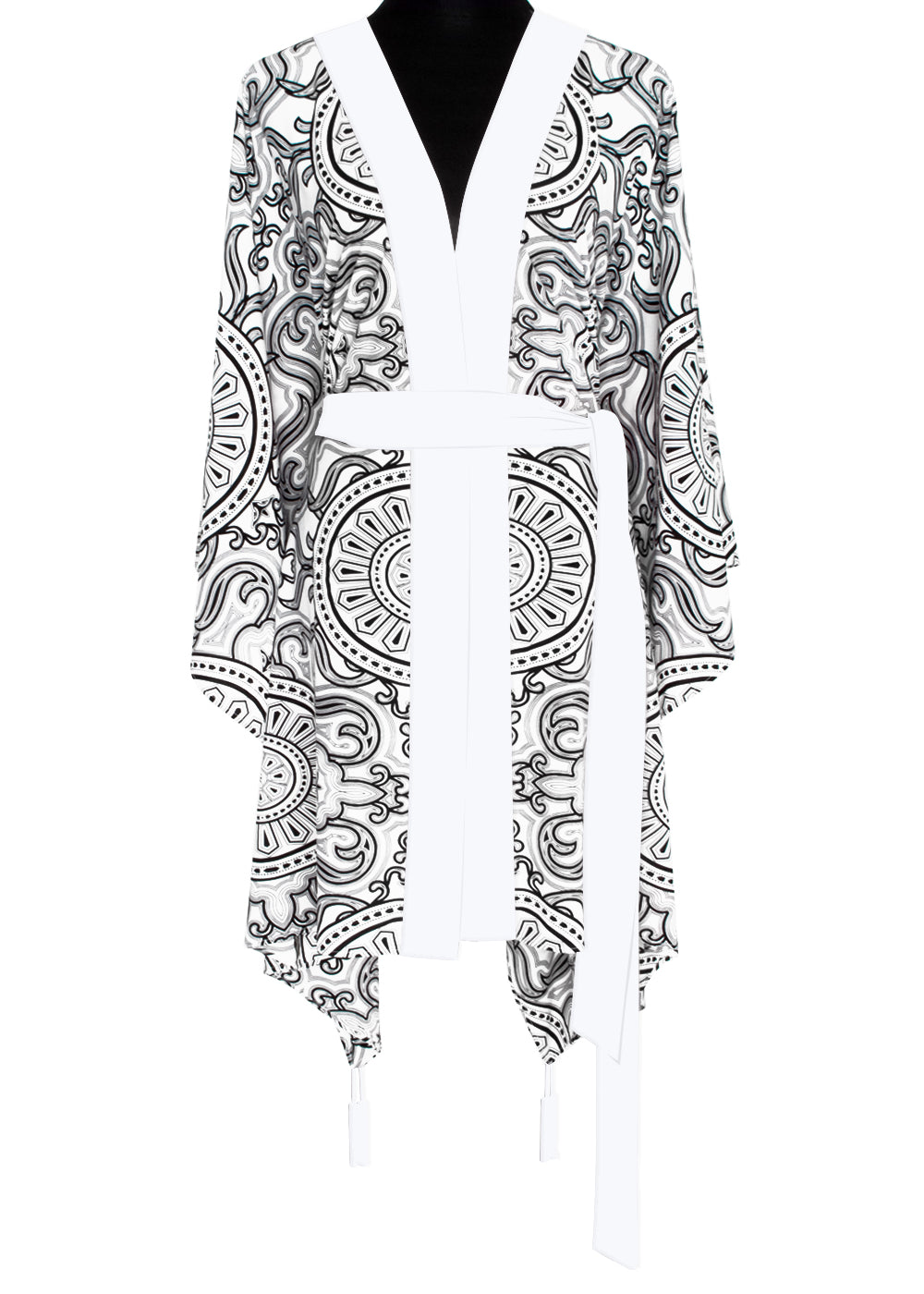 Tribal - Moon Kimono (Off-White)