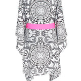 Tribal - Moon Kimono (Neon Pink)