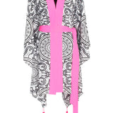 Tribal - Moon Kimono (Neon Pink)