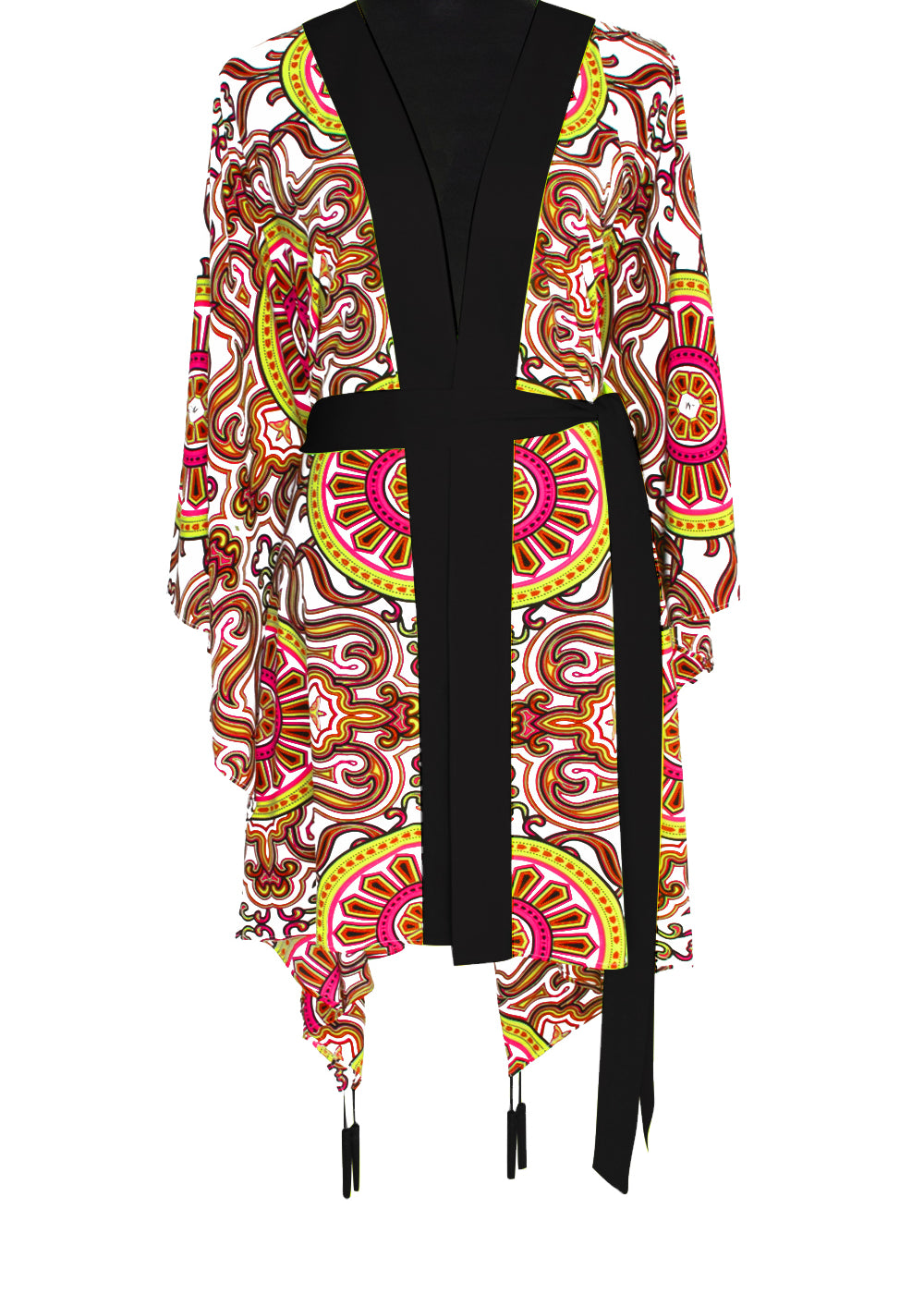 Tribal - Sun Kimono (Black)