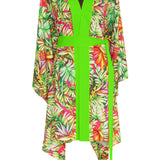 Tropics - Jungle Paradise Kimono (Neon Green)