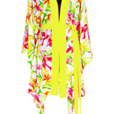 Euphoria – Floral Love Kimono (Neon Yellow)