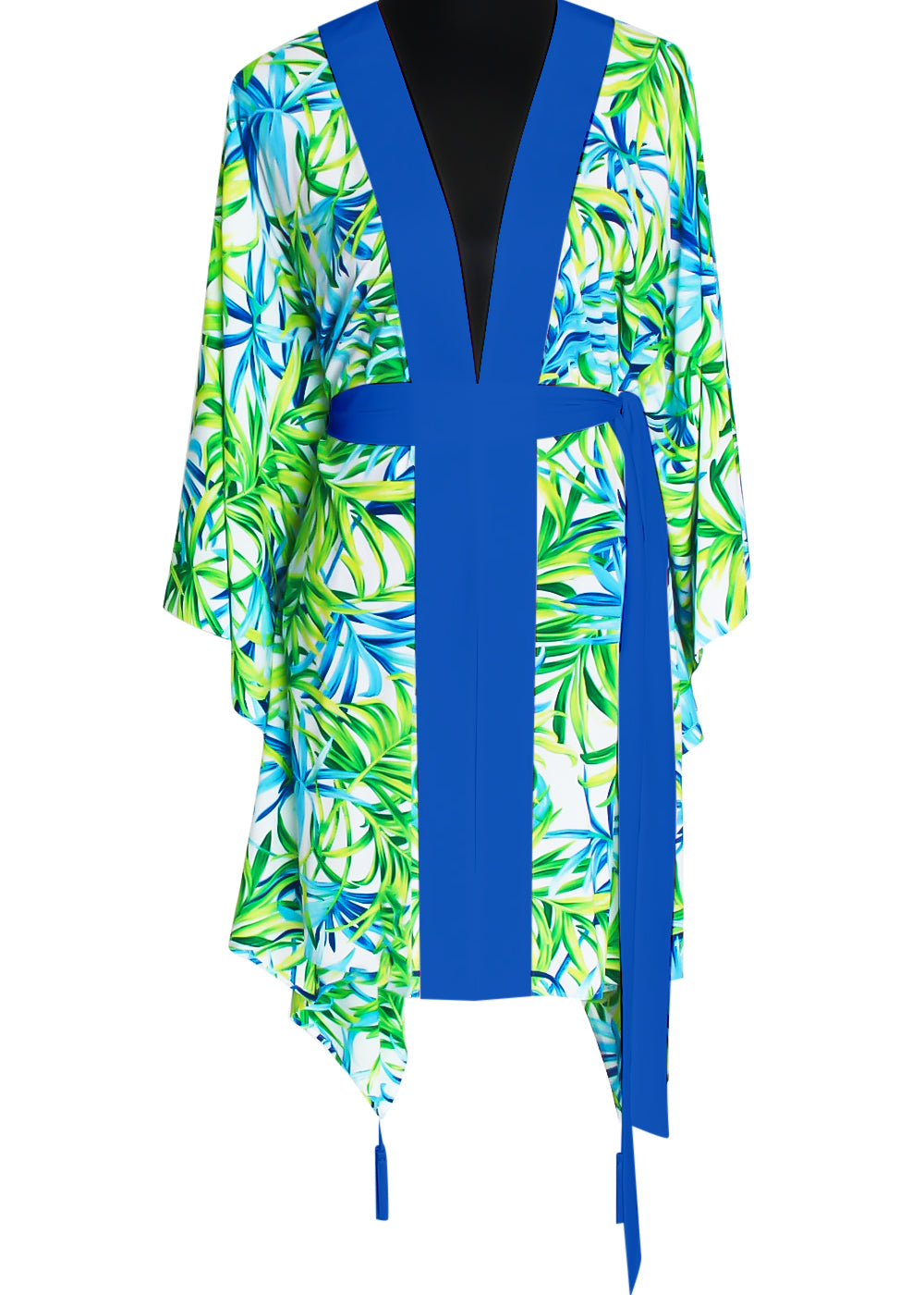 Euphoria – Paradise Palm Kimono (Royal Blue)