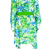 Euphoria – Paradise Palm Kimono (Neon Green)