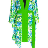 Euphoria – Paradise Palm Kimono (Neon Green)