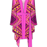 Tribal - Elixir Kimono (Neon Pink)